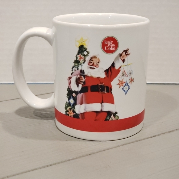 Things Go Better with Coke Santa Mug Coca-Cola Cup - Picture 1 of 6